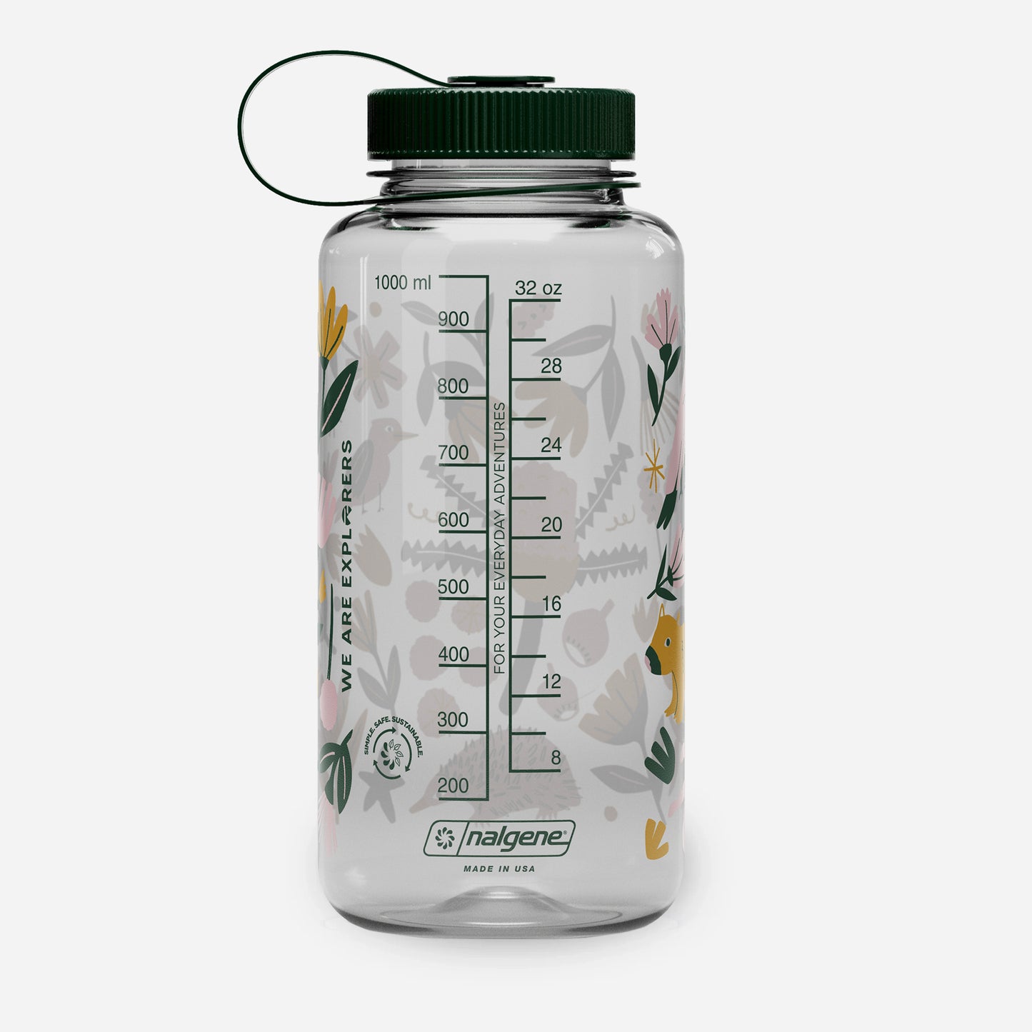 1L Wide Mouth Sustain Water Bottle - We Are Explorers x Nalgene