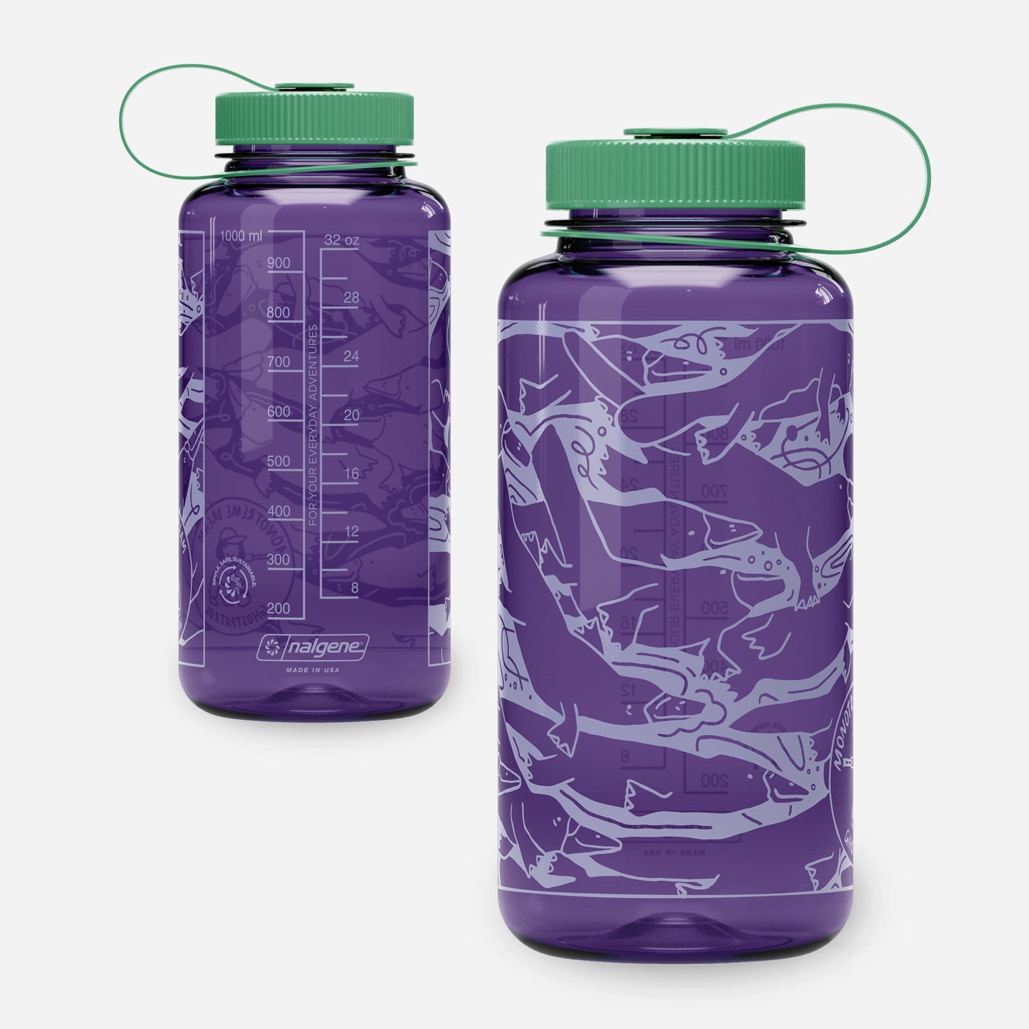 1L Wide Mouth Australian Artist Series - Ghostpatrol